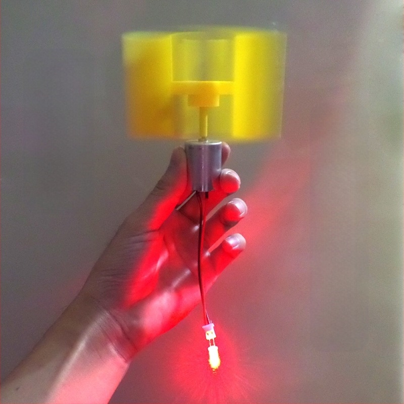 F5 vertikalna osna DC mikro-vjetroturbina, asinhroni генератор, izlazno napajanje 5.5 V, promjer lopatice 100 mm, DIY znanstveni komplet