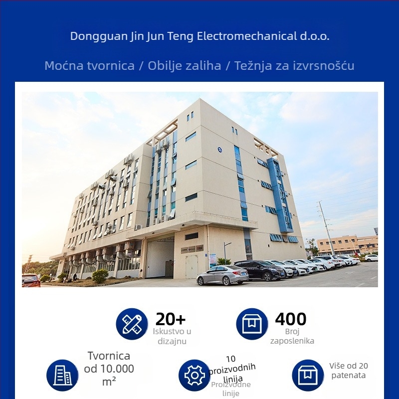 37B-520 Mikromotor DC s reduktorom za robotske alate – Mikro motor, DC, napon <36V, ISO 9001