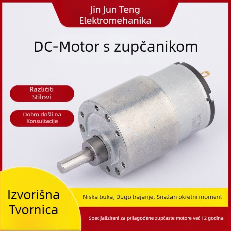 37B-520 Mikromotor DC s reduktorom za robotske alate – Mikro motor, DC, napon <36V, ISO 9001