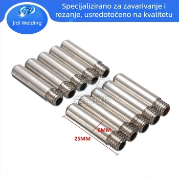 Giddy Aksesoari za plazma rezanje AG60/SG55 – Set od 35 komada s elektrodama, mlaznicom i zaštitnim poklopcem