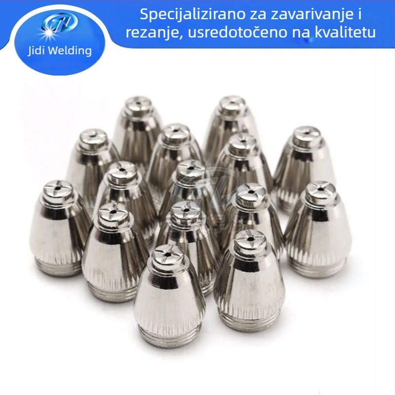 Giddy Aksesoari za plazma rezanje AG60/SG55 – Set od 35 komada s elektrodama, mlaznicom i zaštitnim poklopcem