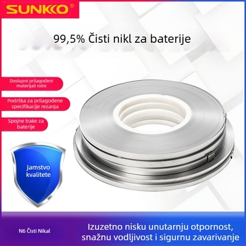 99,6% čisti nikl – niklena traka za 18650 ćelije i pakete baterija za električna vozila — točkasto zavarivanje, N6