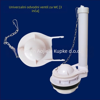 Ventil za odvod otpadnih voda Aojiele - ABS/POM, ručna ugradnja, ubrizgano oblikovanje, moderan minimalistički dizajn