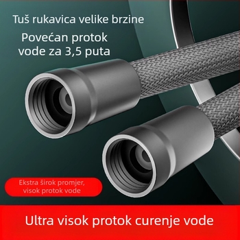 Najlon tuš cijev - univerzalna, PVC, navojni spoj, moderni minimalistički stil