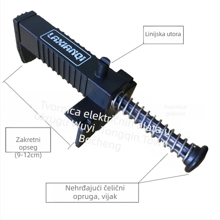 Kabl-povlačnik za okvir linije za zidanje, brendirano Jiarui, za postavljanje cigli, kompatibilan s linijama za zidanje, paket od dva komada