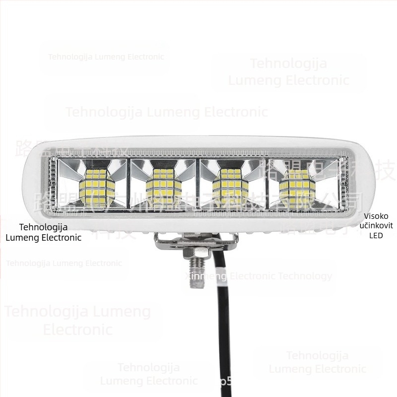 72W LED radna svjetiljka za auto – aluminijsko kućište, univerzalno krovno svjetlo za terenac, 12-60V DC, 6000LM, 6000K