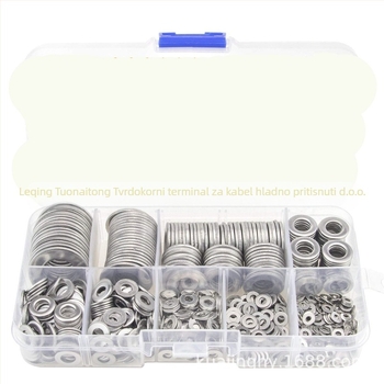 Brtvilo od nehrđajućeg čelika, 580 komada u kutiji, Tuonetong, Standard 01, Klasa A