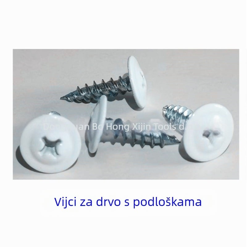 Vijci sa samoreznim navojem - Boyong Hardware - Ugljična čelika Q235 - Cinkano premaz - GB standard - Klasa A