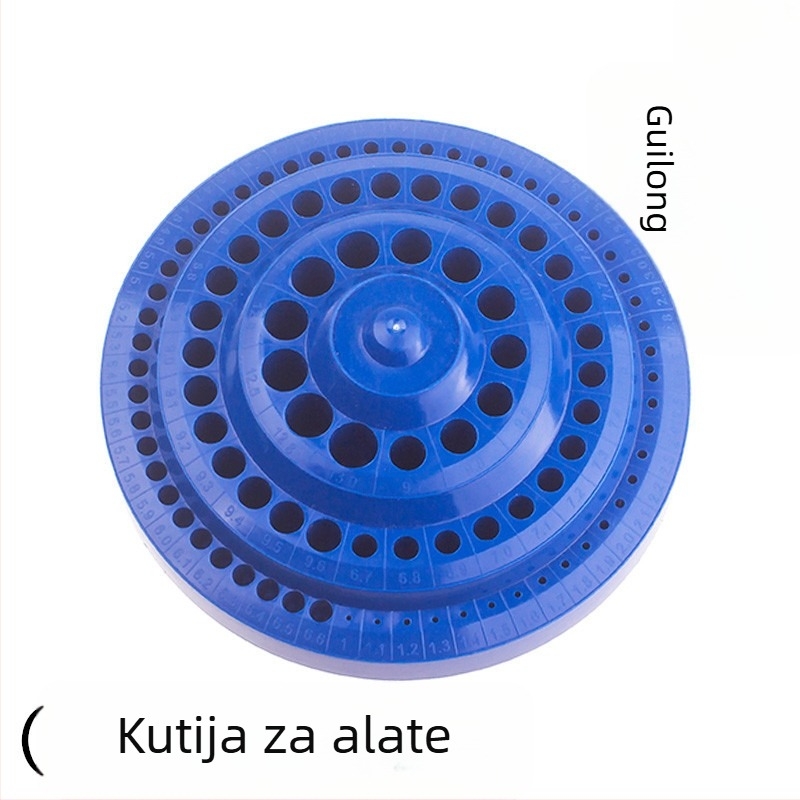 DIY plastična višenamjenska kutija za udarce za kožne radove – 30-dijeli set alata za ručnu kožu