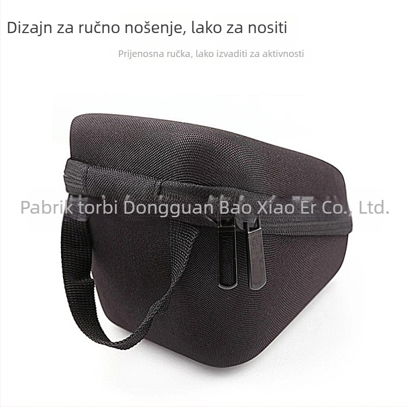 Kutija za skladištenje oksimetra, EVA materijal, model BXE-0160, kapacitet 2 L, prenosna, s logom