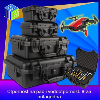 Mg Meigu PP plastična kutija za alate – otporna na udarce, vodootporna, zaštita od padova, nosivost 20-120