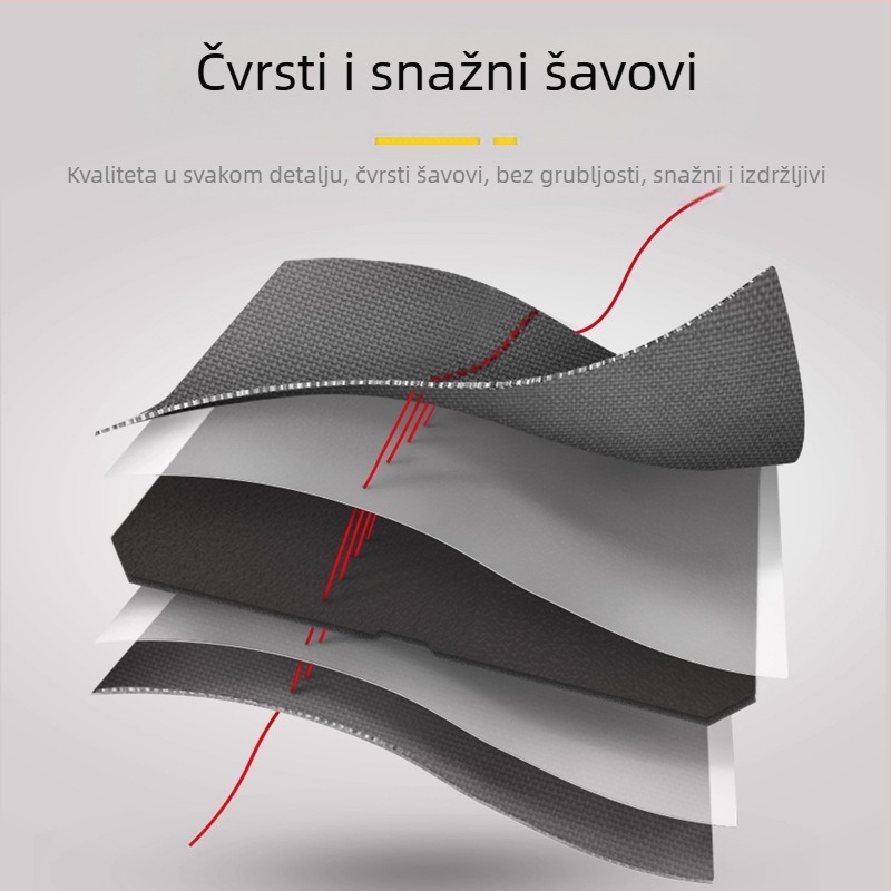 HUIJIA T214 Platnena torba za alat za električare - izdržljiva, velika kapaciteta, višefunkcionalna