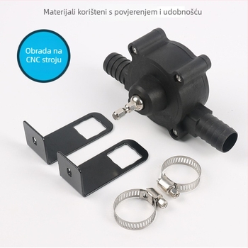 Prijenosna DC centrifugalna pumpa, lako plastično kućište, za akvarije, bazene, pranje automobila i navodnjavanje