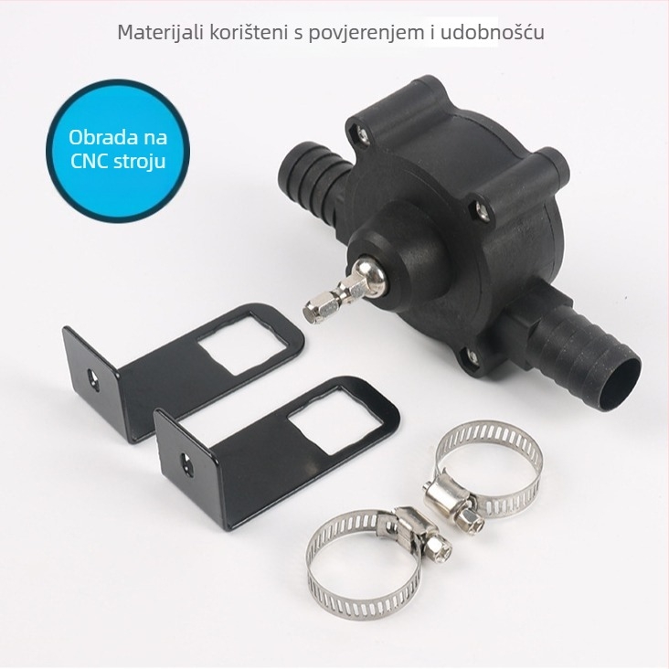 Prijenosna DC centrifugalna pumpa, lako plastično kućište, za akvarije, bazene, pranje automobila i navodnjavanje