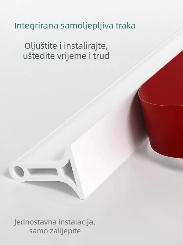 Silikonska traka za zadržavanje vode; visoka temperatura otpor; otpornost na abraziju; dekorativna zaštitna traka