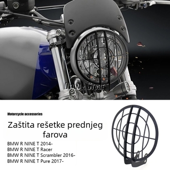 Zaštitni poklopac mrežice prednjeg svjetla za BMW R nineT Scrambler