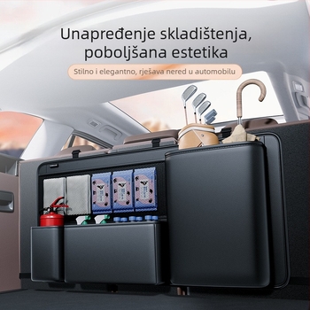 Kožni organizator za prtljažnik, viseći tip, vodootporan, univerzalna kompatibilnost, mogućnost ispisa logotipa
