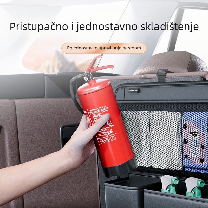 Kožni organizator za prtljažnik, viseći tip, vodootporan, univerzalna kompatibilnost, mogućnost ispisa logotipa