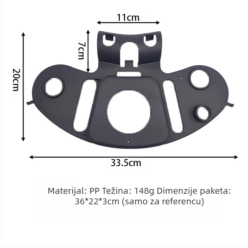 Držač za skladištenje lonaca za kućnu kuhinju TM6 – kompatibilan s TM6/TM5; Materijal: PP; Stil: Moderno minimalistički; Logo tiskano: Da; Prilagodba dostupna