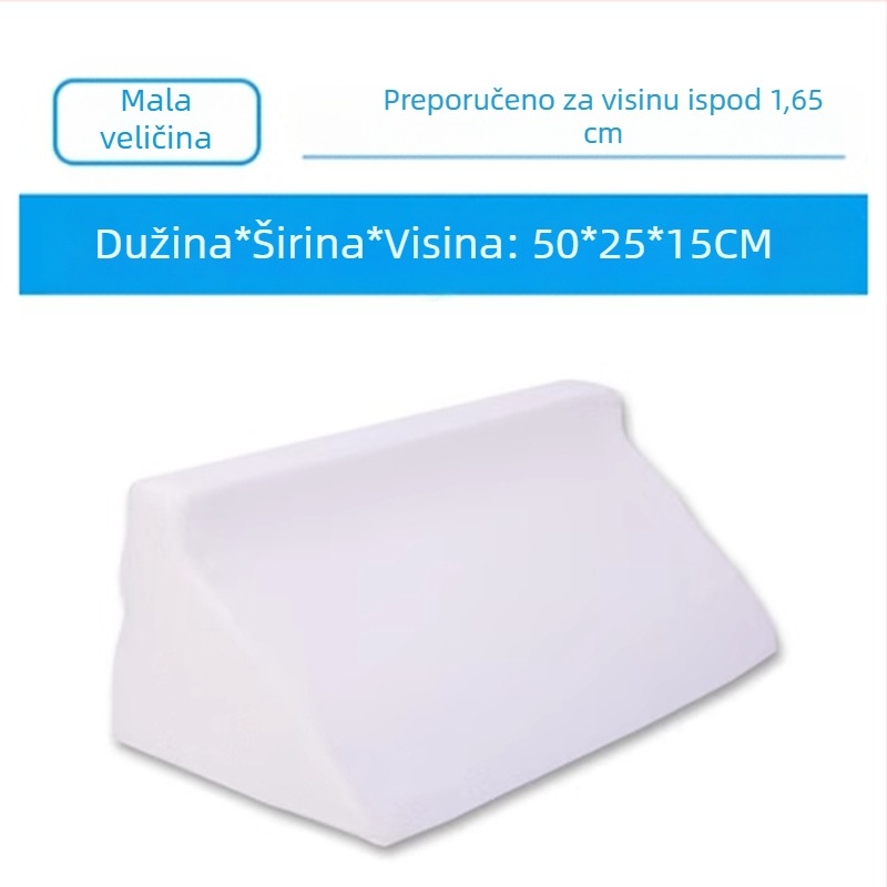 Trokutasti jastuk za preokret u krevetu za starije osobe, spužvasti bočni jastuk za tijelo