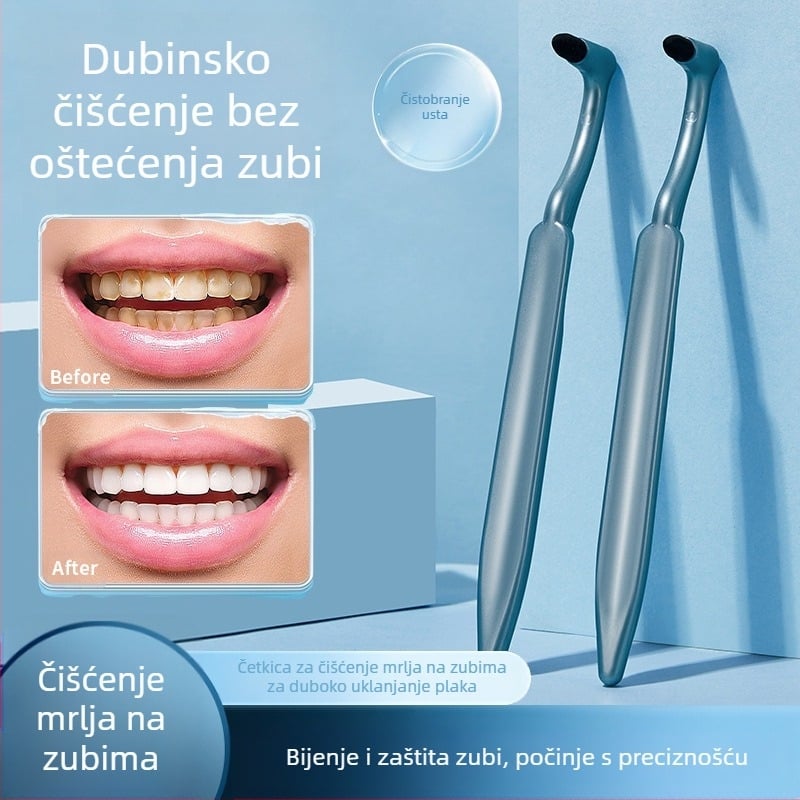 Četkica za uklanjanje mrlja s L-oblikom glavom za odrasle (Model G2069, Marka xixi, Ručna)