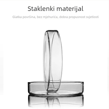 Petrijeve zdjele od visokog borosilikatnog stakla za kulturu stanica i bakterija — laboratorijska nastavno oprema, Kangda