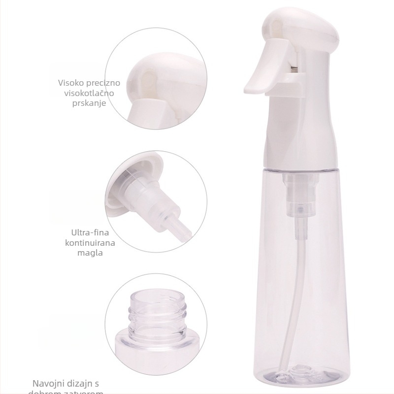 Longxin Alat za kosu – Mini sprej boca s visokim tlakom, finom maglom, 130 ml / 100 ml / 80 ml