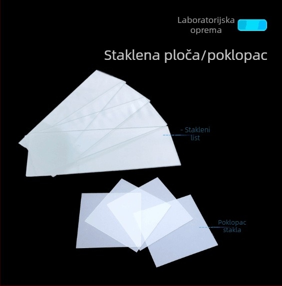 Mikroskopsko staklo za predmet i pokrovno staklo, modeli 7101, 7105, marka Sailboat