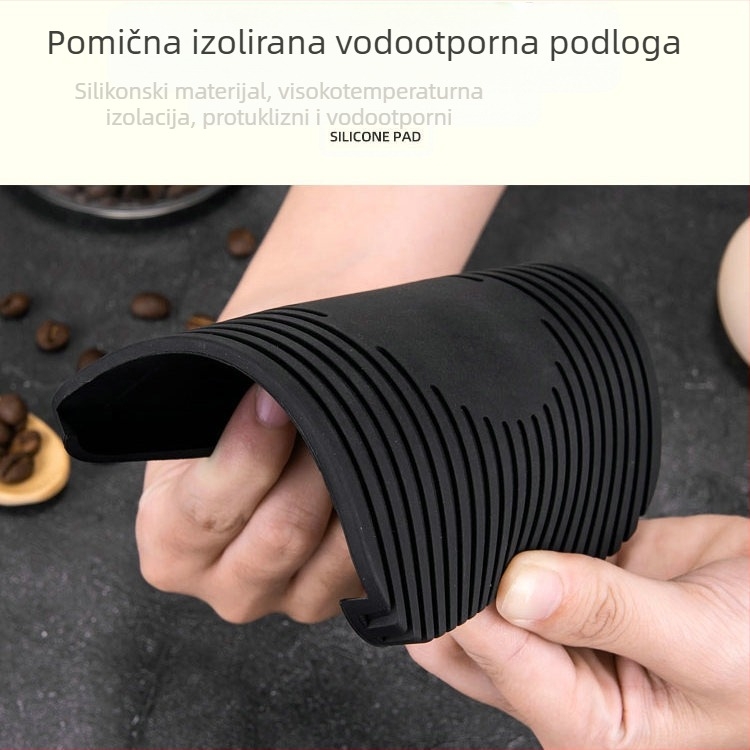Digitalna kuhinjska vaga s mjeračem vremena za pour-over kavu, preciznost 0,1 g, prijenosna, 3 kg kapaciteta, vodootporna za pečenje