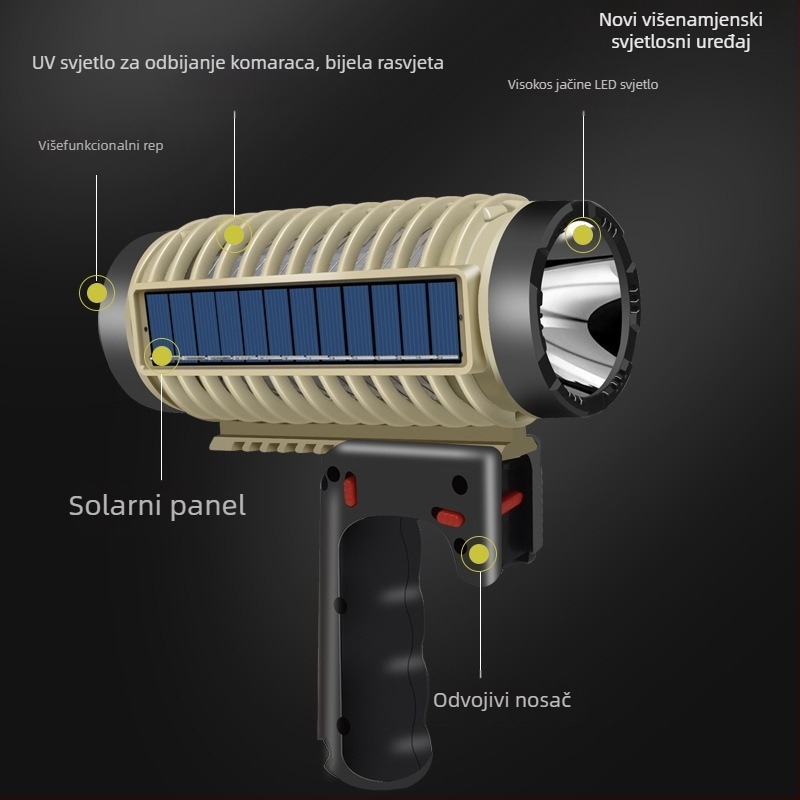 Lampa za kampiranje – LED, punjiva, Astey