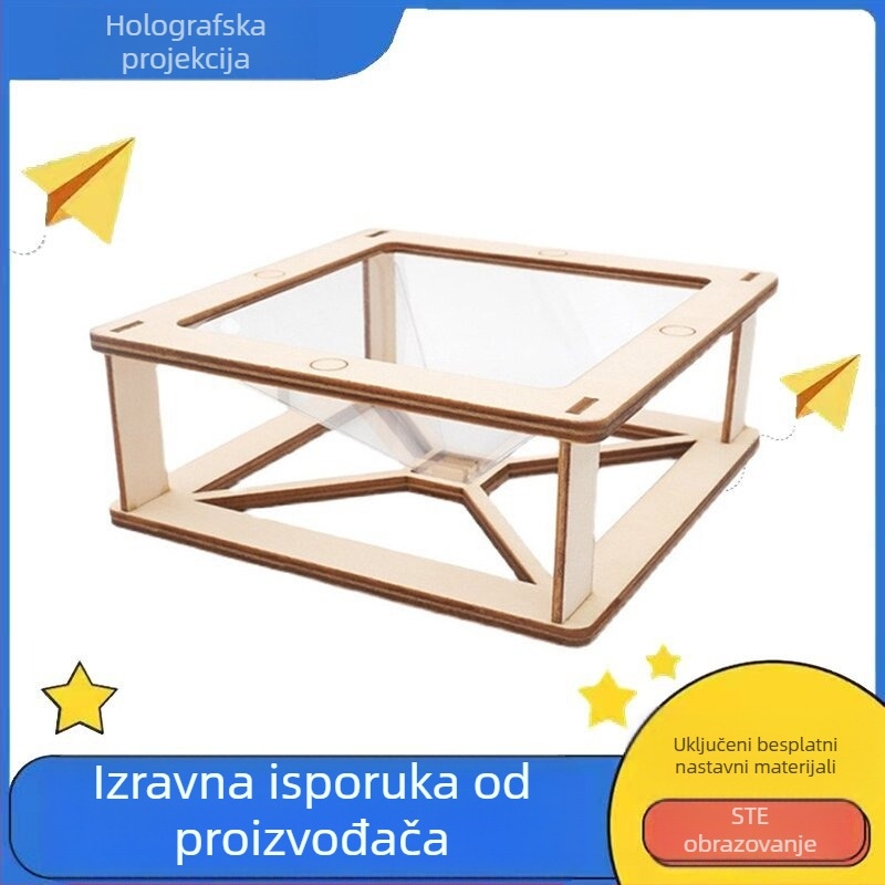 Drveni edukativni set iz fizike za učenike — DIY, višefunkcionalan, za uzrast 7–14 godina