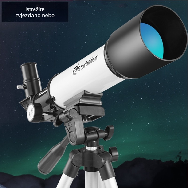 Astronomski teleskop visoke rezolucije, veliko povećanje, model F36050AZM, stativ