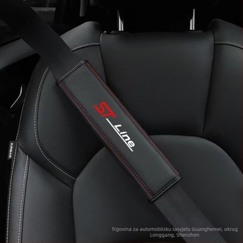Kožni jastučić za sigurnosni pojas za Mondeo ST-Line, praktičan dodatak, 90 g, proizvedeno u Guangzhou, tiskano logotip