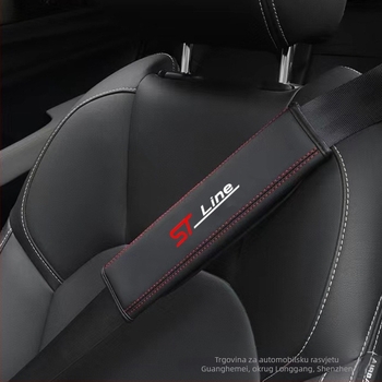 Kožni jastučić za sigurnosni pojas za Mondeo ST-Line, praktičan dodatak, 90 g, proizvedeno u Guangzhou, tiskano logotip