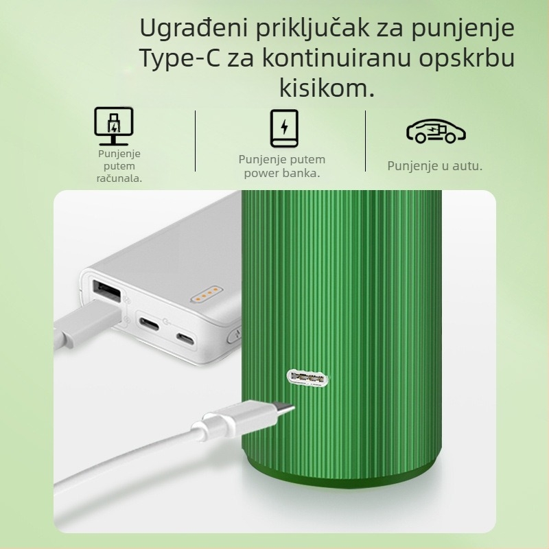 AKJ Uređaj za nadopunjavanje vode, ručni, prijenosni za kućnu upotrebu, IPX0, bez ugrađene baterije