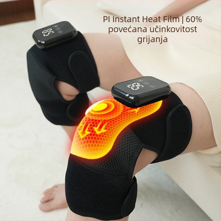 Masaža koljena s grijanjem i vibracijom