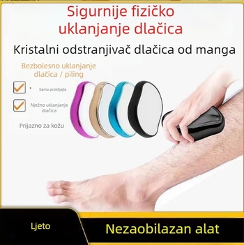 Ručni stakleni depilator – prijenosni eksfolijacijski uređaj za kućnu upotrebu