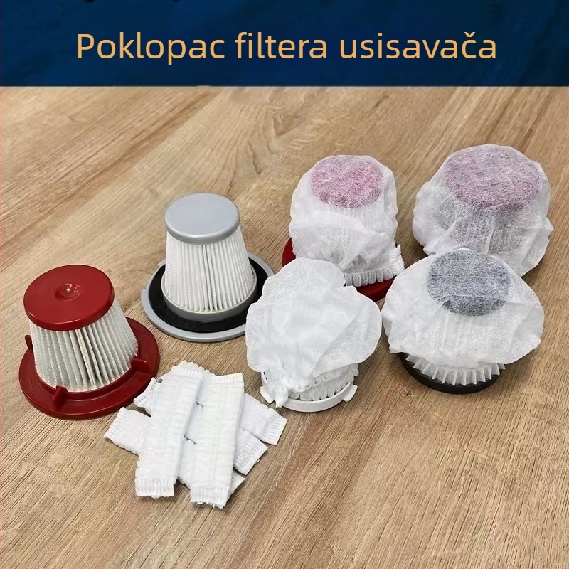 Jednokratni filter za usisavač, netkani materijal, univerzalni 21 cm, komplet filtracije