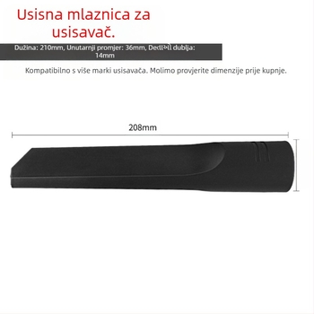 Ploški nastavak za usisivač BF500 - 1500W, 220V, 7 m kabel