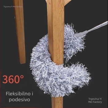 Puhalo za prašinu s elektrostatskim uklanjanjem prašine, teleskopska cijev za čišćenje stropa i teško dostupnih mjesta