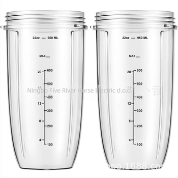 Zamjenska velika čaša za Nutri sokovnik 600W/900W – kapacitet 900 ml (32 oz), s mjernom skalom, model HP-NB-32OZ
