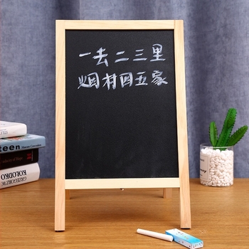 Drvena jednostruka ploča za crtanje za djecu, izbrisiva, sklopiva