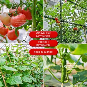 Vrtni kabel za vezivanje s PVC premazom, željezni kabel, debljina 0.7 mm, univerzalna primjena, razred vatrootpornosti 1