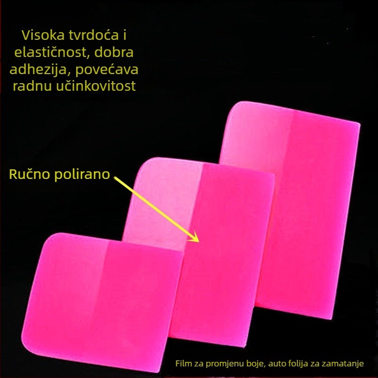 TPU scraper za auto foliju, lagan alat za instaliranje filma za promjenu boje, model Scrape, težina 0,038 kg