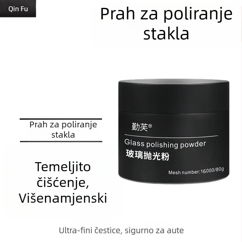 Qinfufu Prah za uklanjanje masnog filma s prednjeg vjetrobrana – oksidativna formula, prilagodljiva obrada, 3 godine trajanja