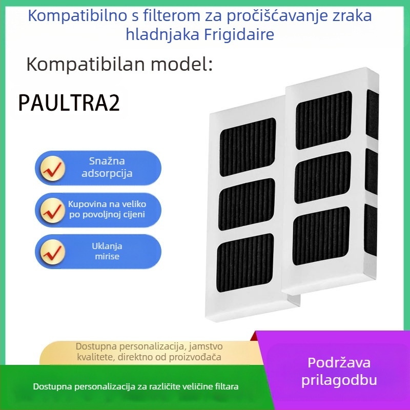 PAULTRA2 filtrirani element za pročišćivač zraka – PET materijal, sklopivi filter, učinkovit tip, brend Bester