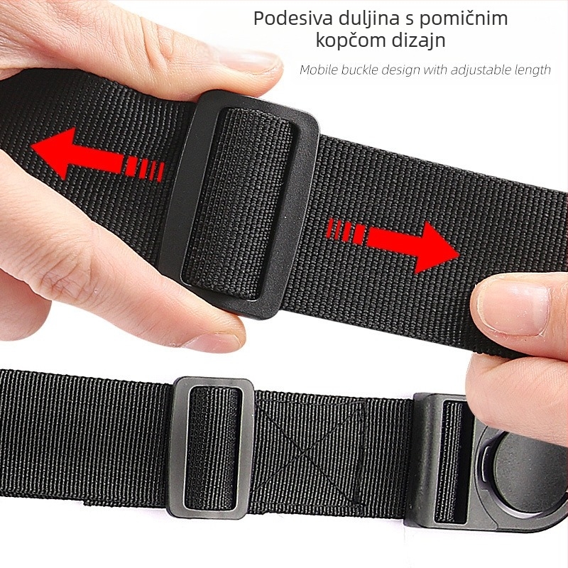 Pojas za invalidska kolica u vest-stilu s zaštitom od pada, Oxford tkanina, plastična kopča, najlonska traka, za odrasle