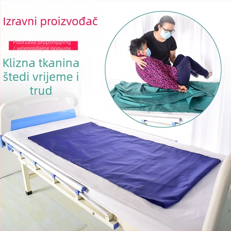 Yingkang najlonski klizni list za prijenos između kreveta za starije osobe — prijenos između kreveta, štedi vrijeme i energiju, olakšava okretanje i ustajanje