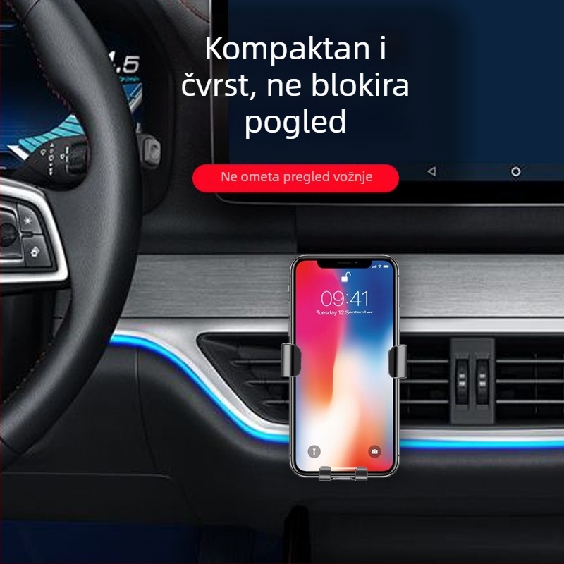 C5 nosač za telefon u automobilu – plastični, univerzalni za mobilne telefone, za uporabu u vozilu