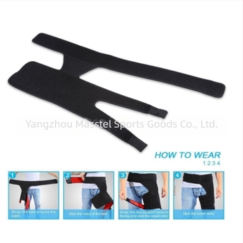 Mastette Integrirani pojas za zaštitu struka i nogu za fitness i dizanje utega — gumeni zaštitni dodatak za sve sportove